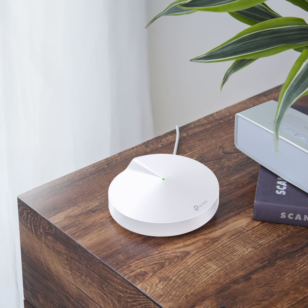 Sistema Wi-Fi Mesh TP-Link Deco M5 (1-pack), AC1300, de doble banda, Blanco.