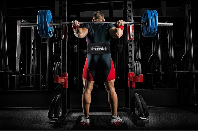 VERRI | Cinturón, faja gym para entrenamiento ligero para protección de las áreas lumbar y abdominal en entrenamiento, rutina de gimnasio con pesas.