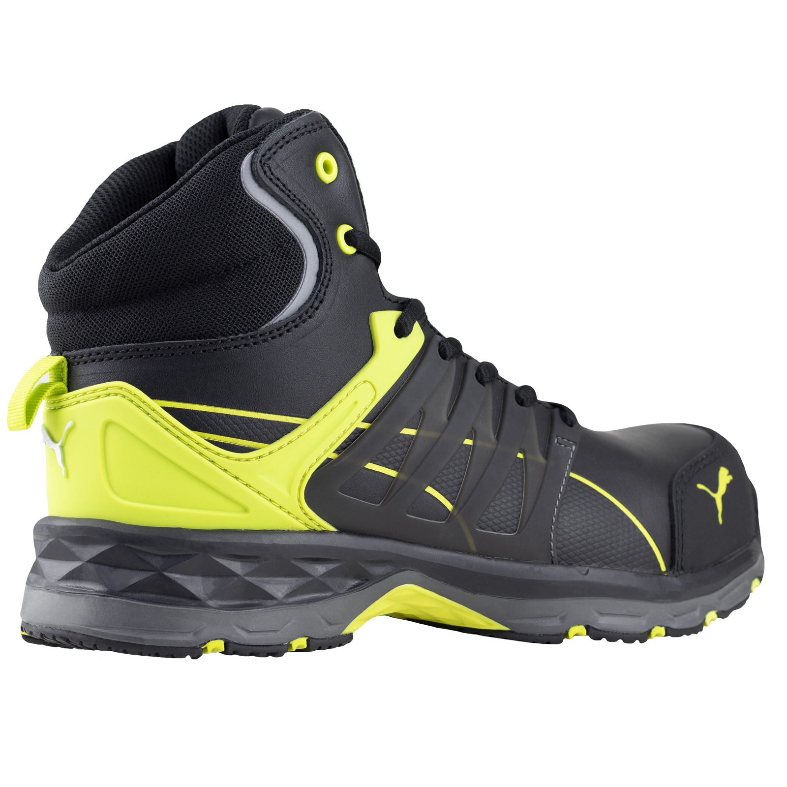Bota Industrial Urbana Puma Safety 63.388.4 Black Yellow Casquillo