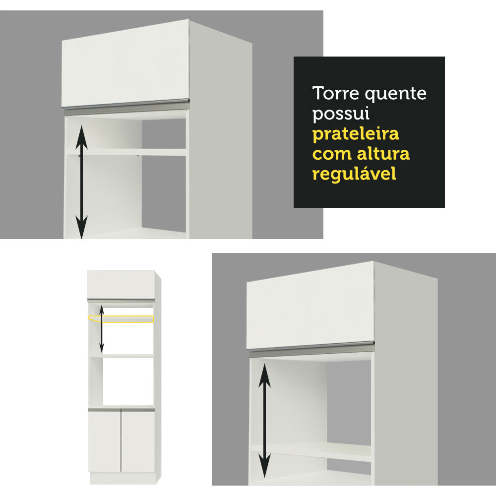 Cocina Integral Completa Modular Madesa Vicenza 290cm BB.