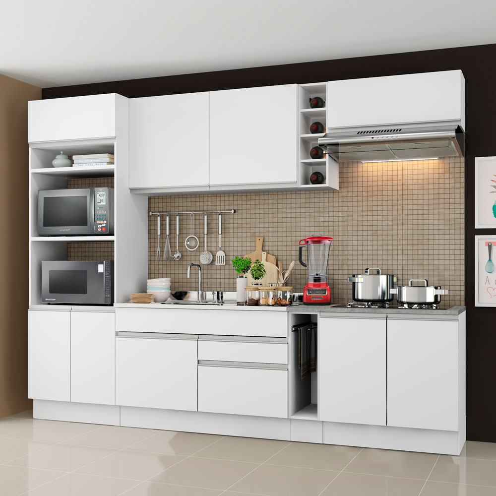 Cocina Integral Completa Modular Madesa Vicenza 290cm BB.