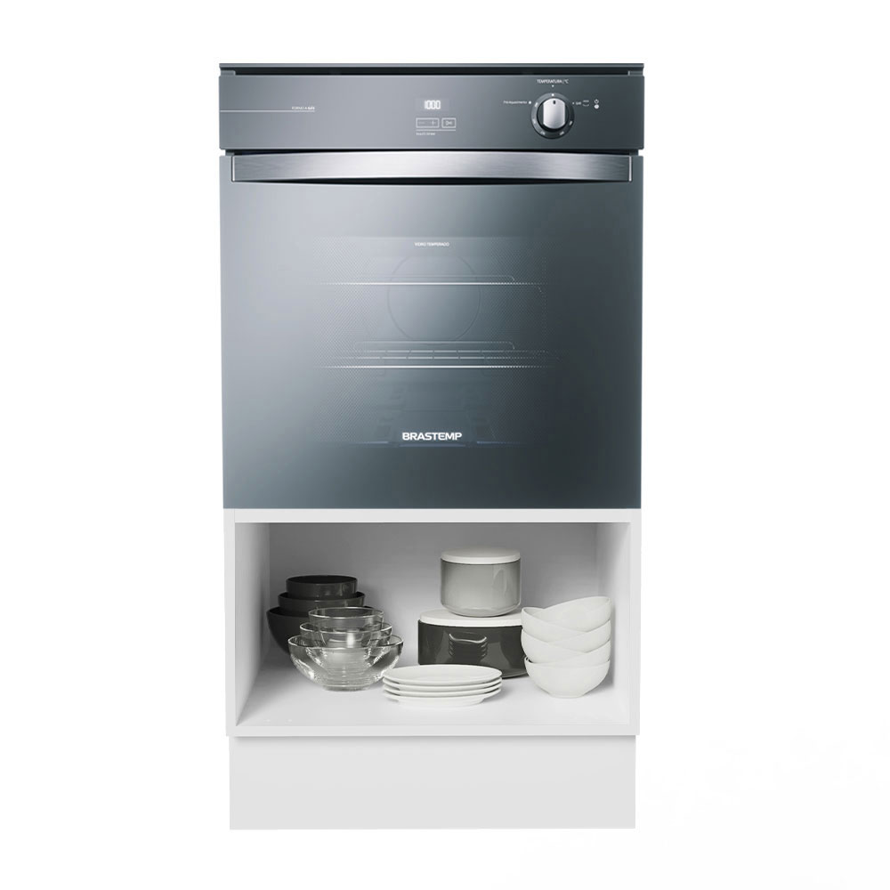 Mueble Para Horno Y Microondas Madesa Lux Sin Encimera BG.