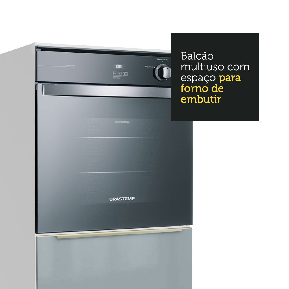 Mueble Para Horno Y Microondas Madesa Lux Sin Encimera BG.