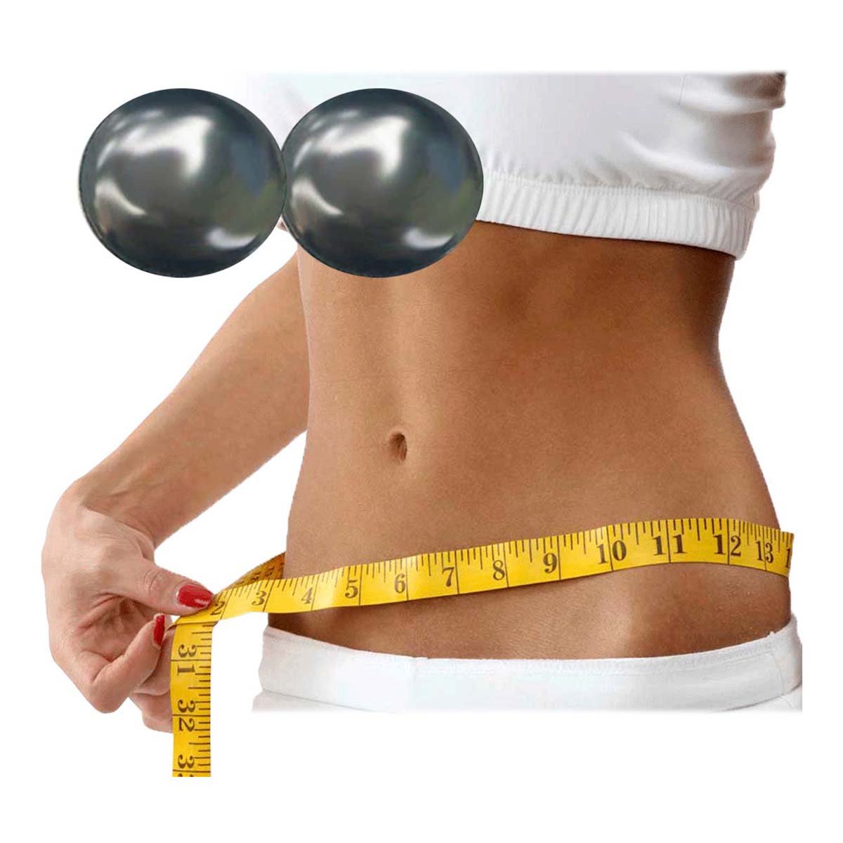 Aretes Para Adelgazar Perdida De Peso Magnético 2 pares