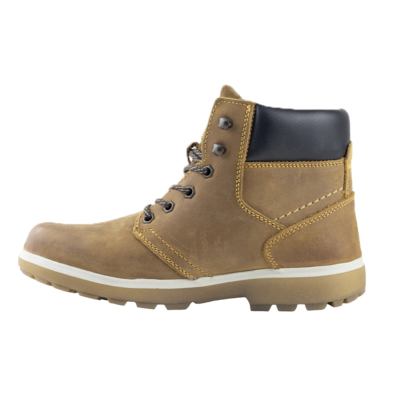 Botas Hombre Hiker Discovery 2050 Camel Ámbar Montaña Urbana Nobuk.