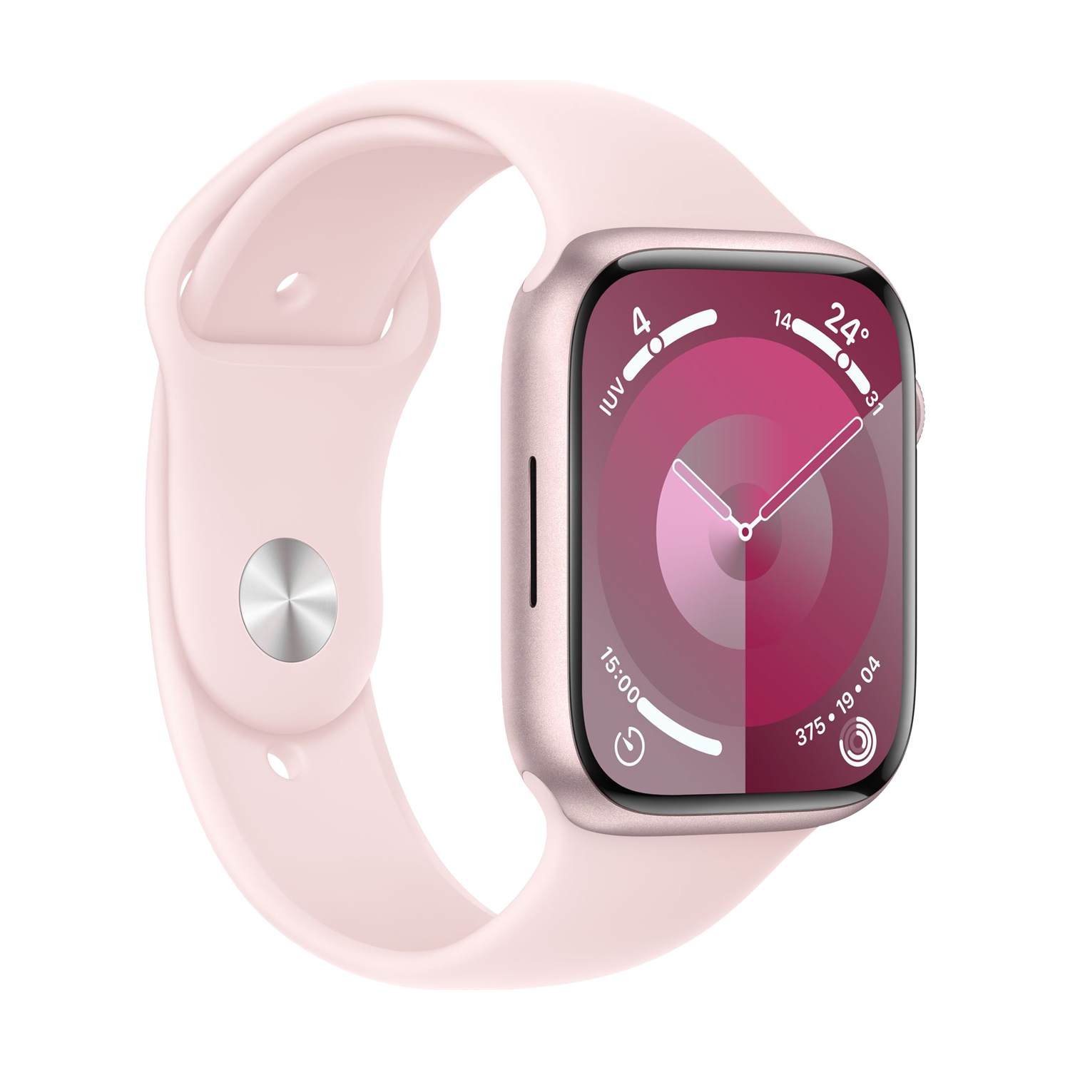 Apple Watch Series 9 41mm (Mr933) Aluminio Rosa S/M Rosa.
