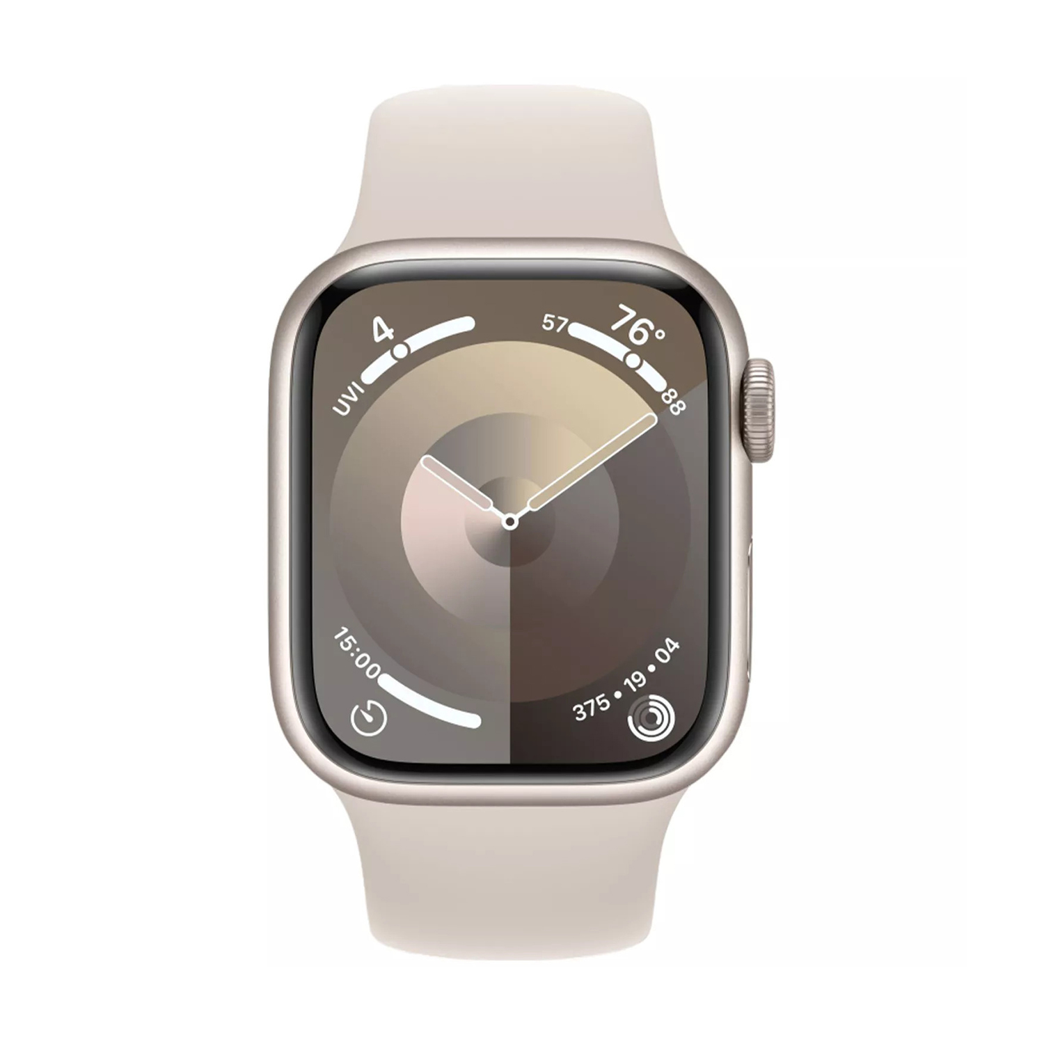 Apple Watch Series 9 41mm (Mr8T3) Aluminio Blanco S/M Blanco.