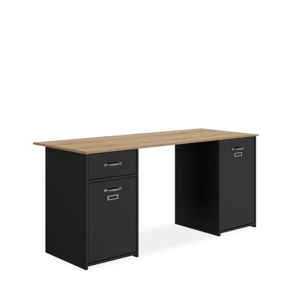 Escritorio Rostil Negro - Kessa.