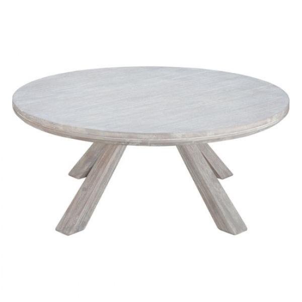 Mesa De Centro Modelo Beaumont Redonda - Acacia  - Kessa.