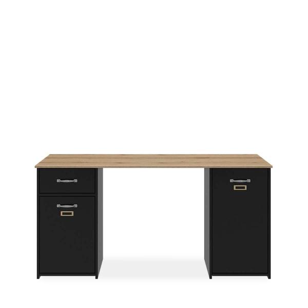 Escritorio Rostil Negro - Kessa.
