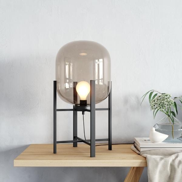 Lampara de Mesa Wonderwall Negro - Kessa.