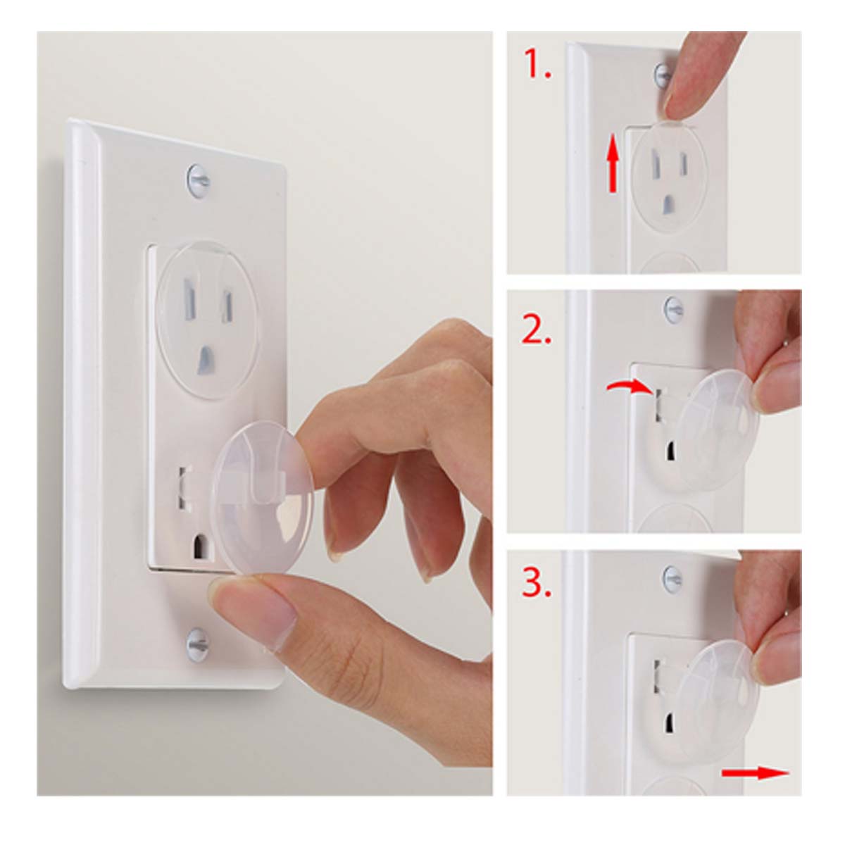 Protectores de Contactos Enchufe 38 Pzas Seguros Bebes Niños