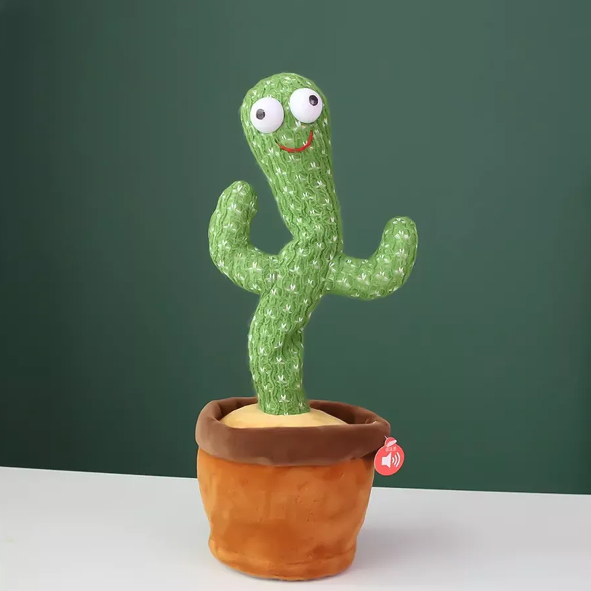Peluche Cactus bailarin con canciones graba y te imita