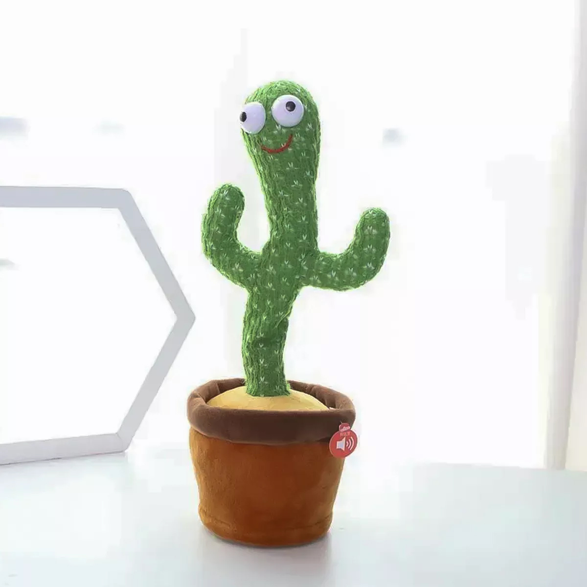 Peluche Cactus bailarin con canciones graba y te imita