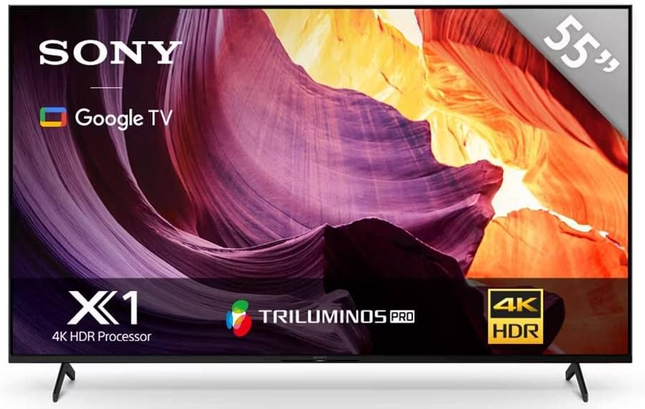 Television TV Sony 55" LED 4K X-Reality KD55X80CK .