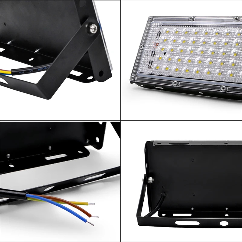 Reflector Fx Led Exteriores 50w 10 Unidades.