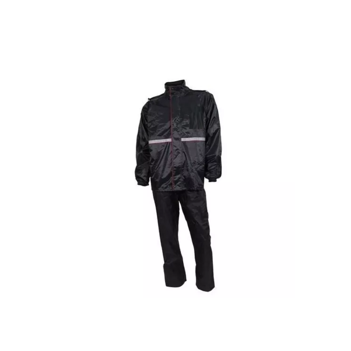 Impermeable R7 Motociclista 2 Piezas Reforzado Gorro Refleja Talla G.