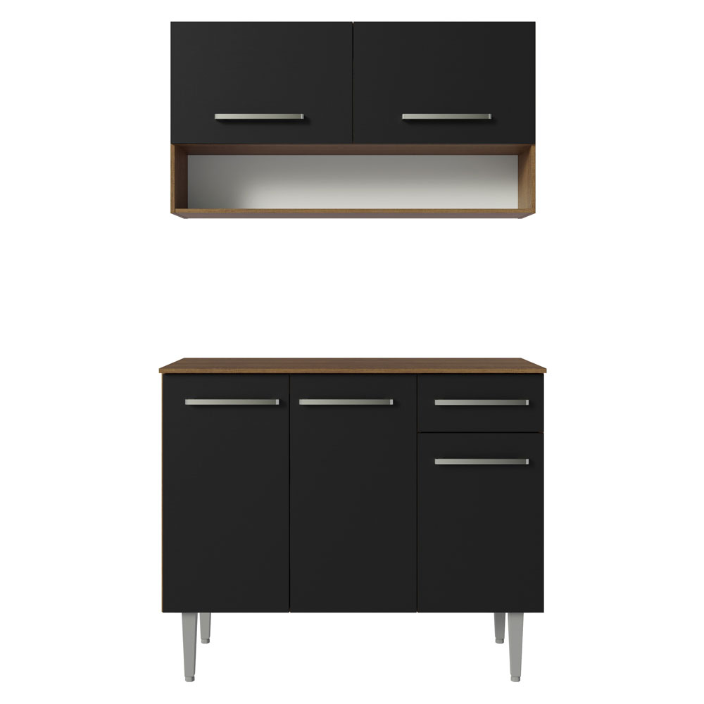 Cocina Integral Completa Modular Madesa Emilly 105cm MN 03.