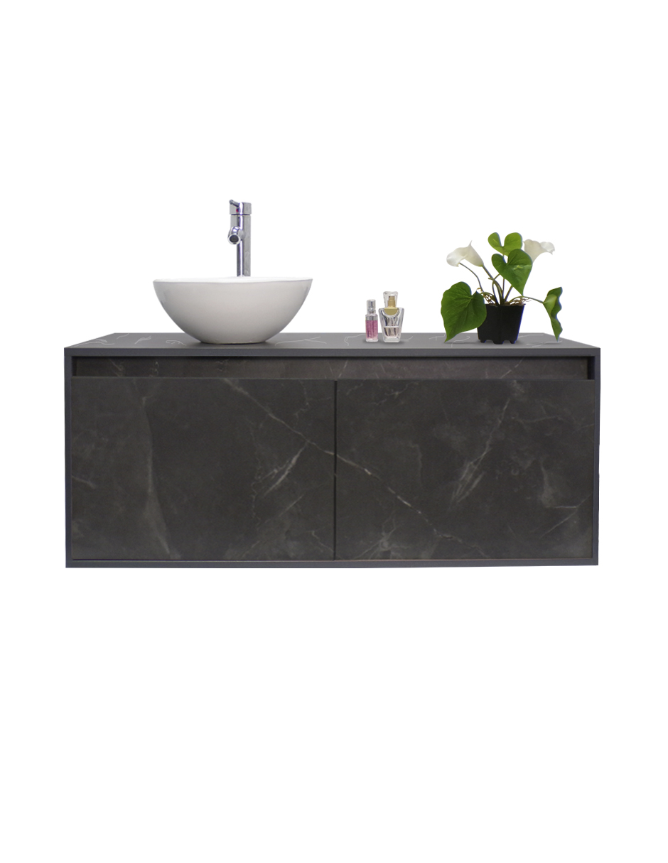 Gabinete De Baño Con Lavamanos Y Espejo Decorativo NYON.