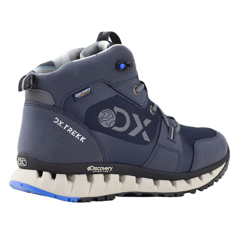 Botas Para Hombre Senderismo Discovery 2337 Azul Marino Dx-Trekk Camping Aventura.