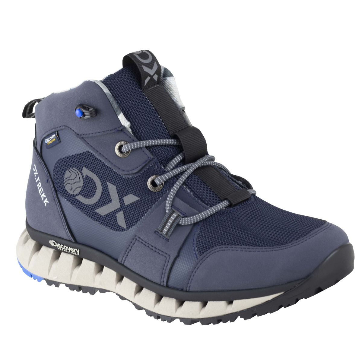 Botas Para Hombre Senderismo Discovery 2337 Azul Marino Dx-Trekk Camping Aventura.