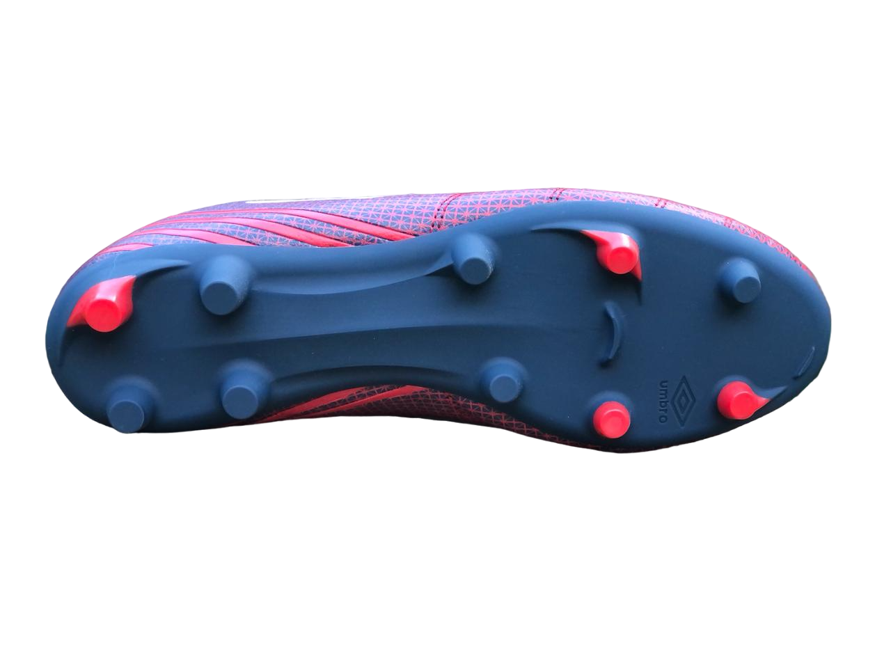 Tacos Fútbol Umbro Toccare IV FG Rojo Calzado Fútbol Pasto Natural