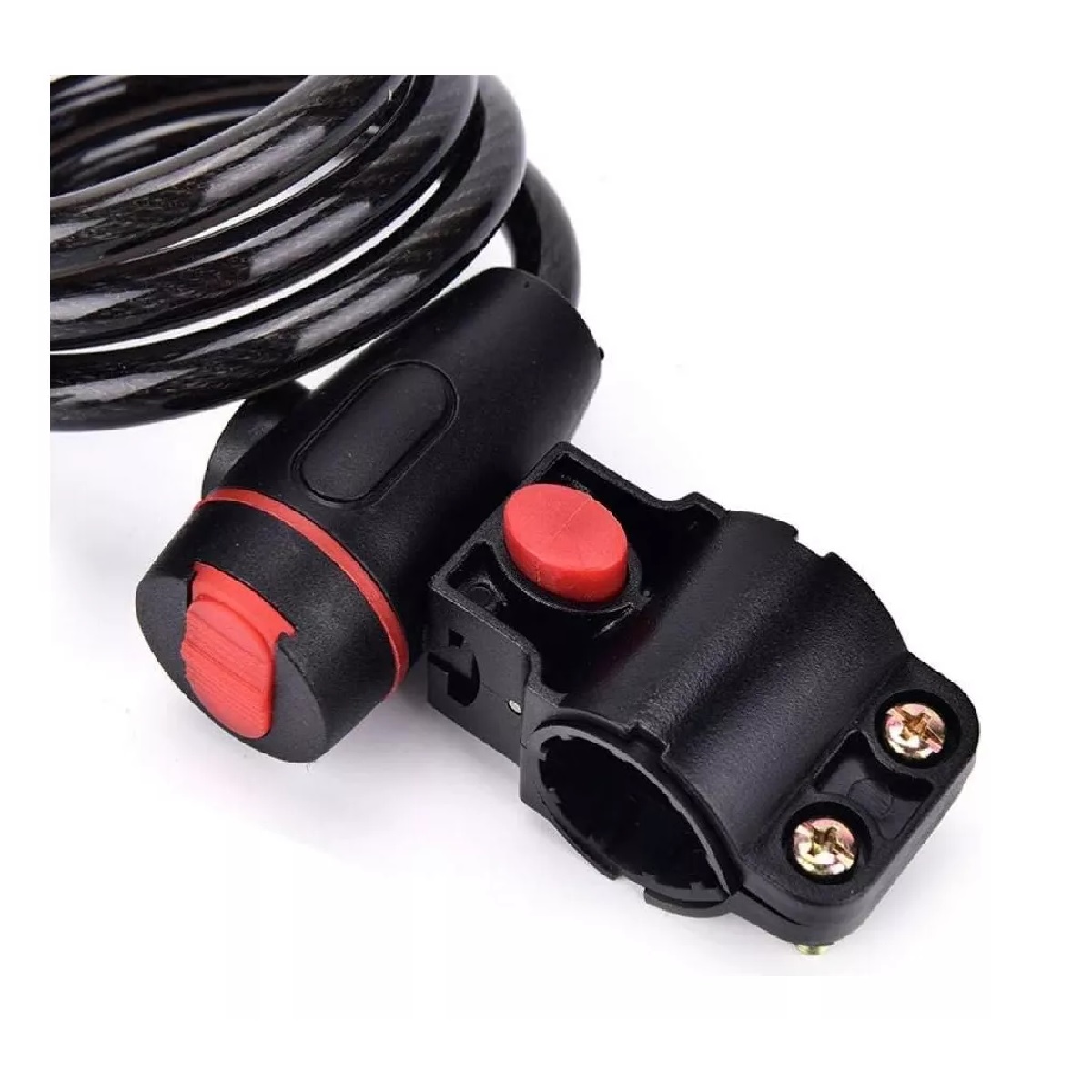 Candado De Cable Para Llave De Bicicleta Y Motocicleta 110cm.
