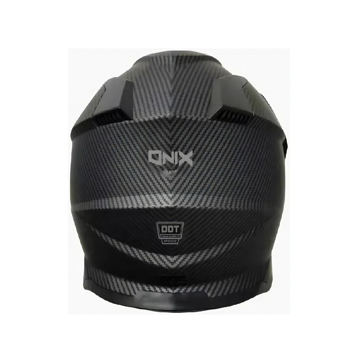 Casco Motocross Negro Kov Onix Tamaño Del Casco XL.