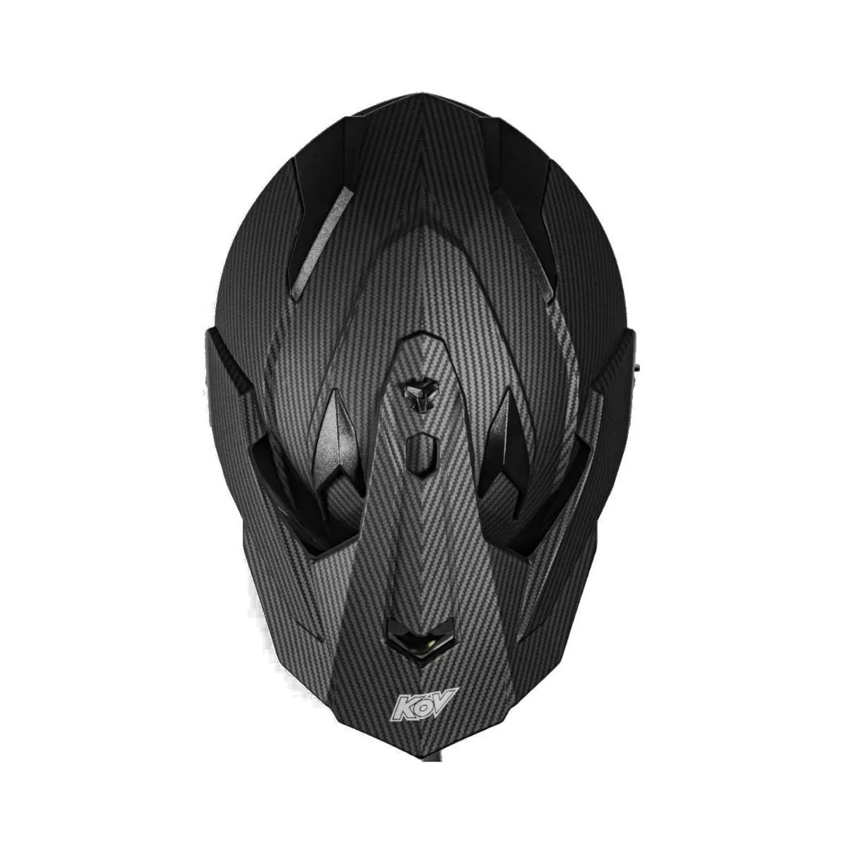 Casco Motocross Negro Kov Onix Tamaño Del Casco XL.