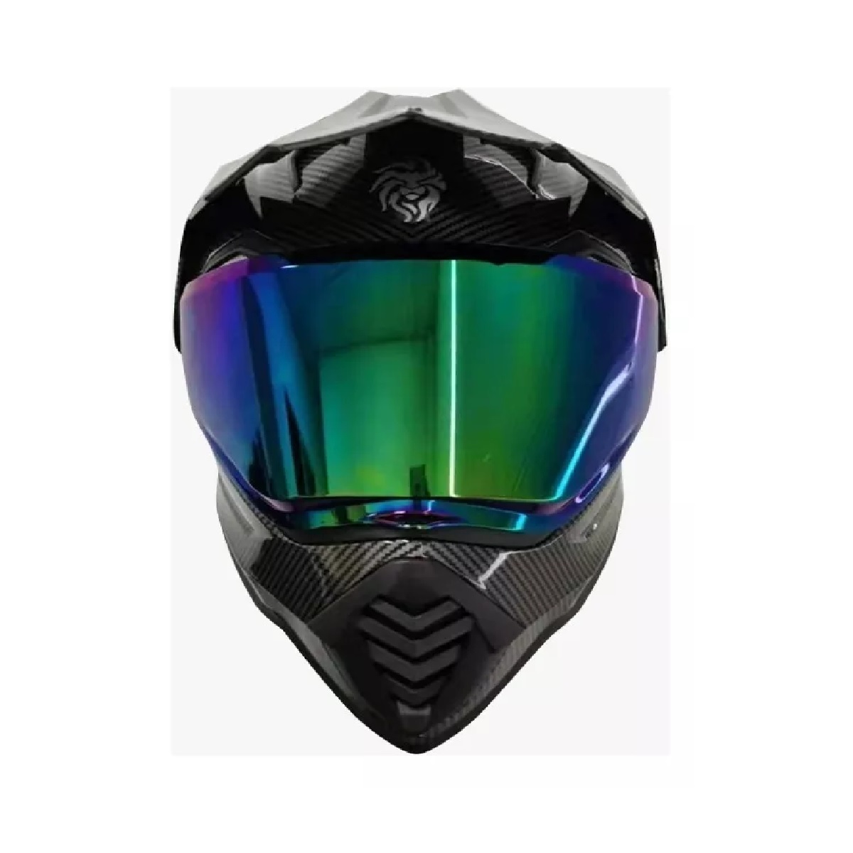 Casco Motocross Negro Kov Onix Tamaño Del Casco XL.