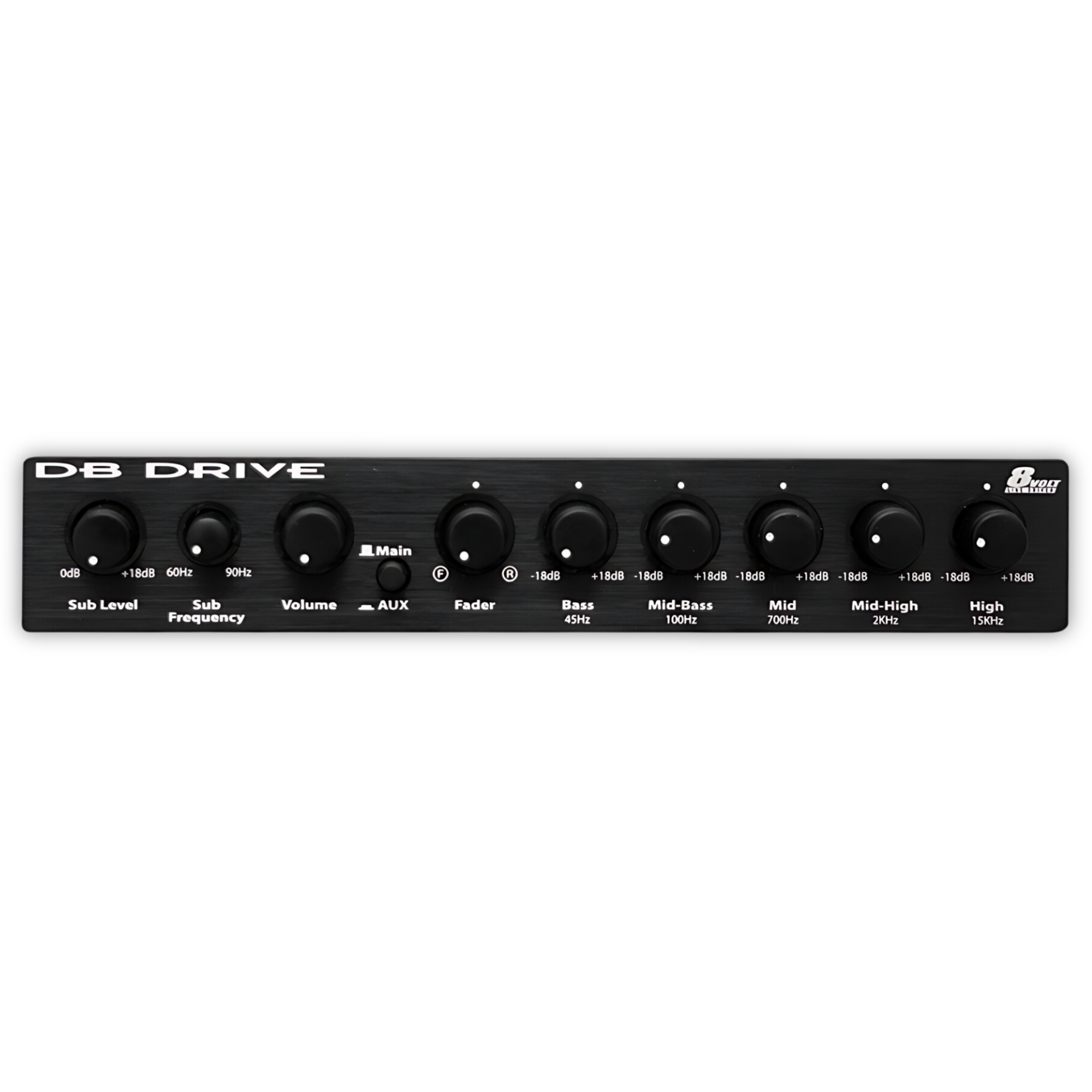 Ecualizador Paramétrico 4 Bandas DB Drive SPEQP 8 Volts RMS .