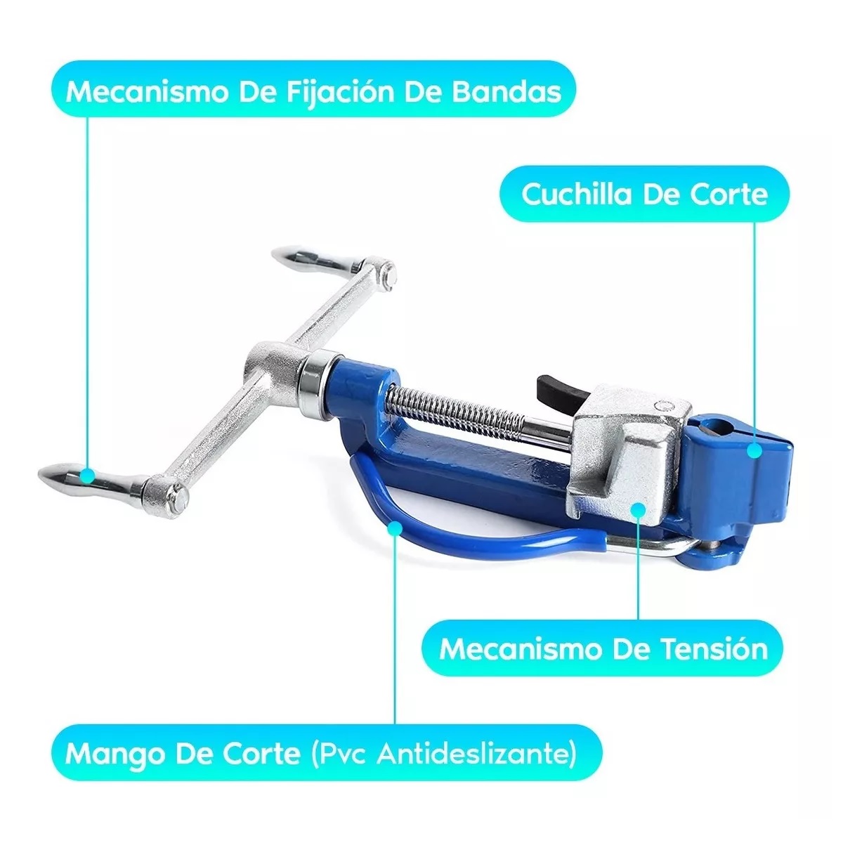 Máquina Flejadora Manual Para Flejes De Acero Inoxidable BOWOSHEN.
