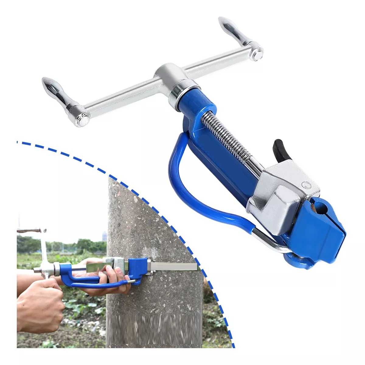 Máquina Flejadora Manual Para Flejes De Acero Inoxidable BOWOSHEN.