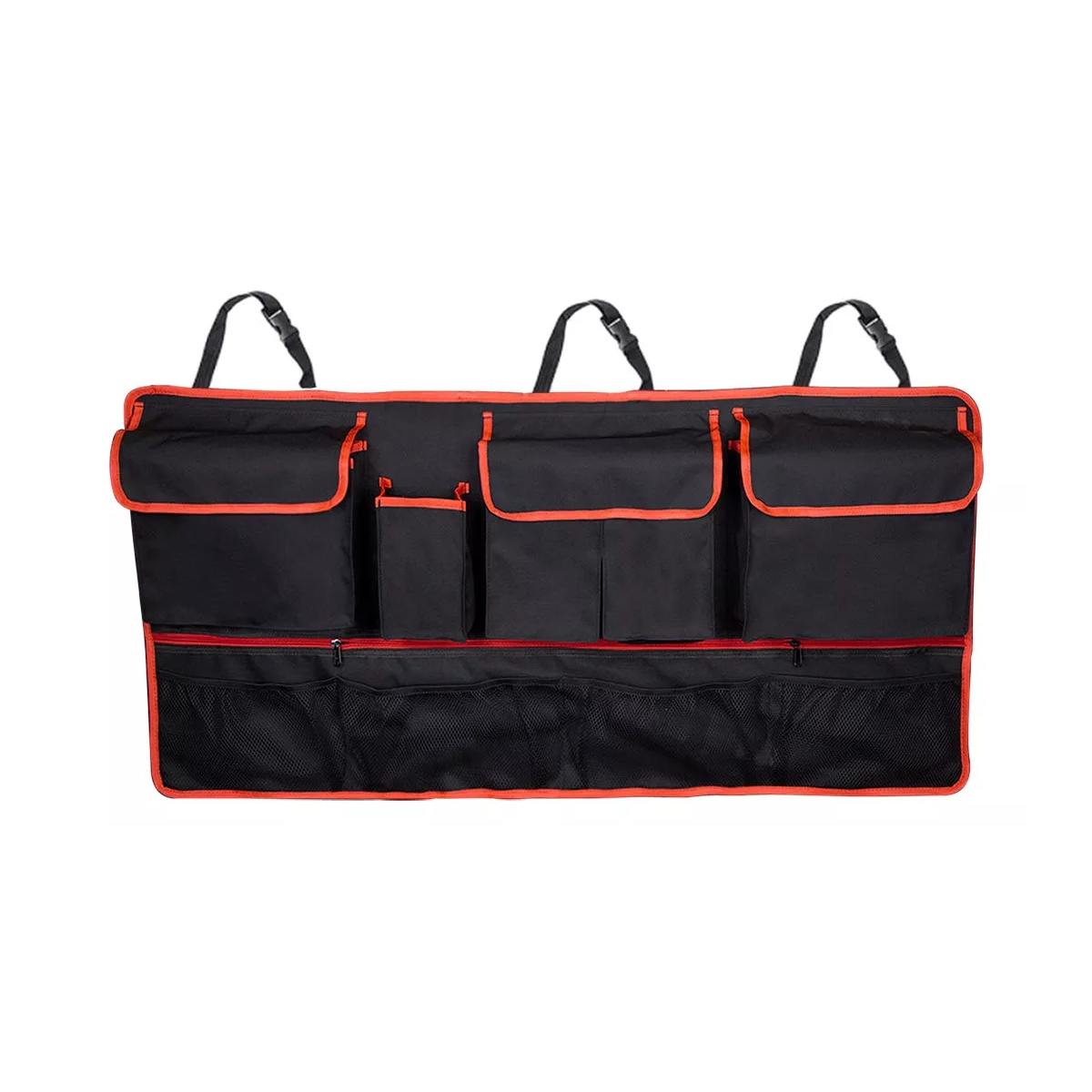 Organizador Maletero Para Asiento Coche Bolsa Con Bolsillos.
