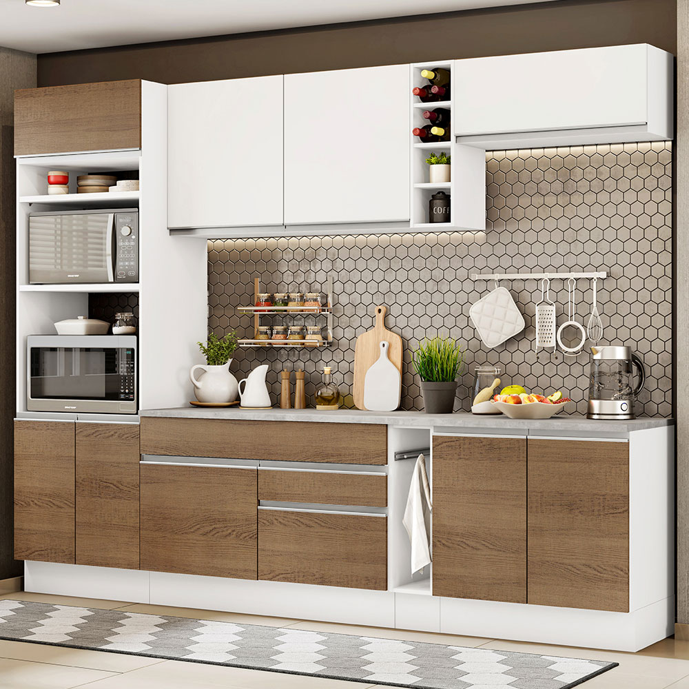 Cocina Integral Completa Modular Madesa Vicenza 290cm BRB 12.
