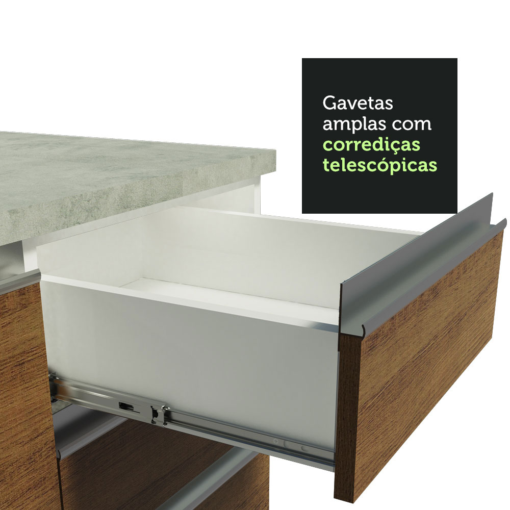 Cocina Integral Completa Modular Madesa Vicenza 290cm BRB 12.