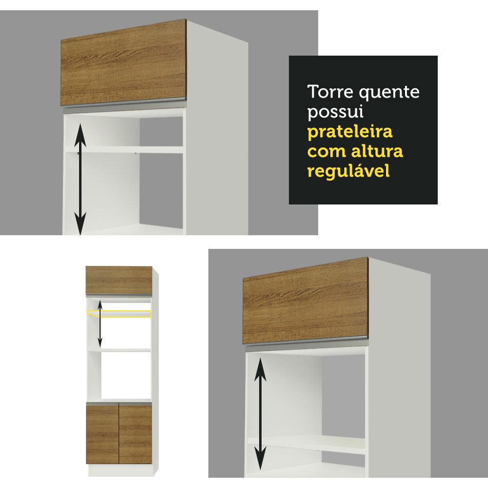 Cocina Integral Completa Modular Madesa Vicenza 290cm BRB 12.