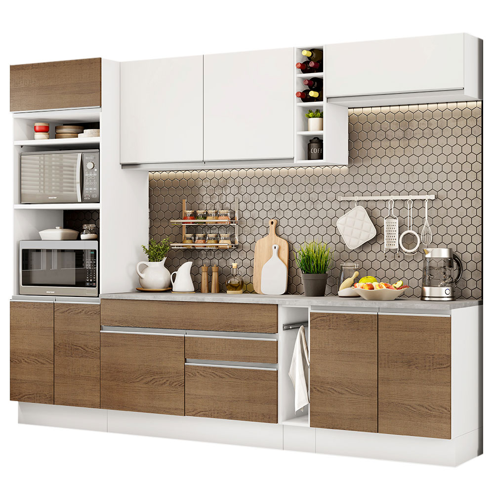 Cocina Integral Completa Modular Madesa Vicenza 290cm BRB 12.