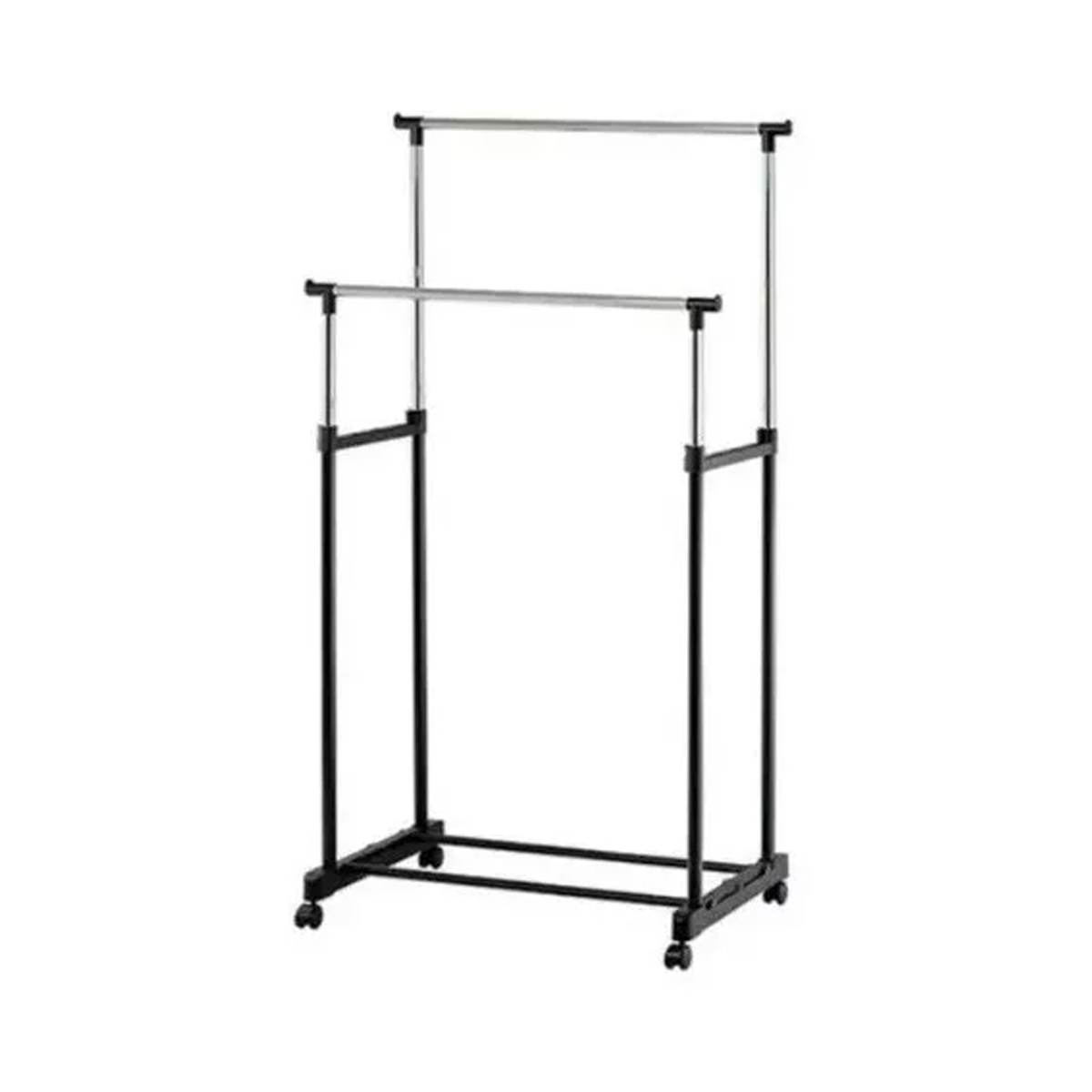 Rack doble para ropa Perchero organizador closet de barra para colgar