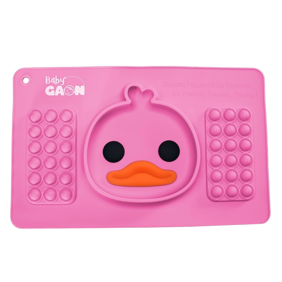Plato Para Bebe De Silicona Antiderrapante Y Pop It.