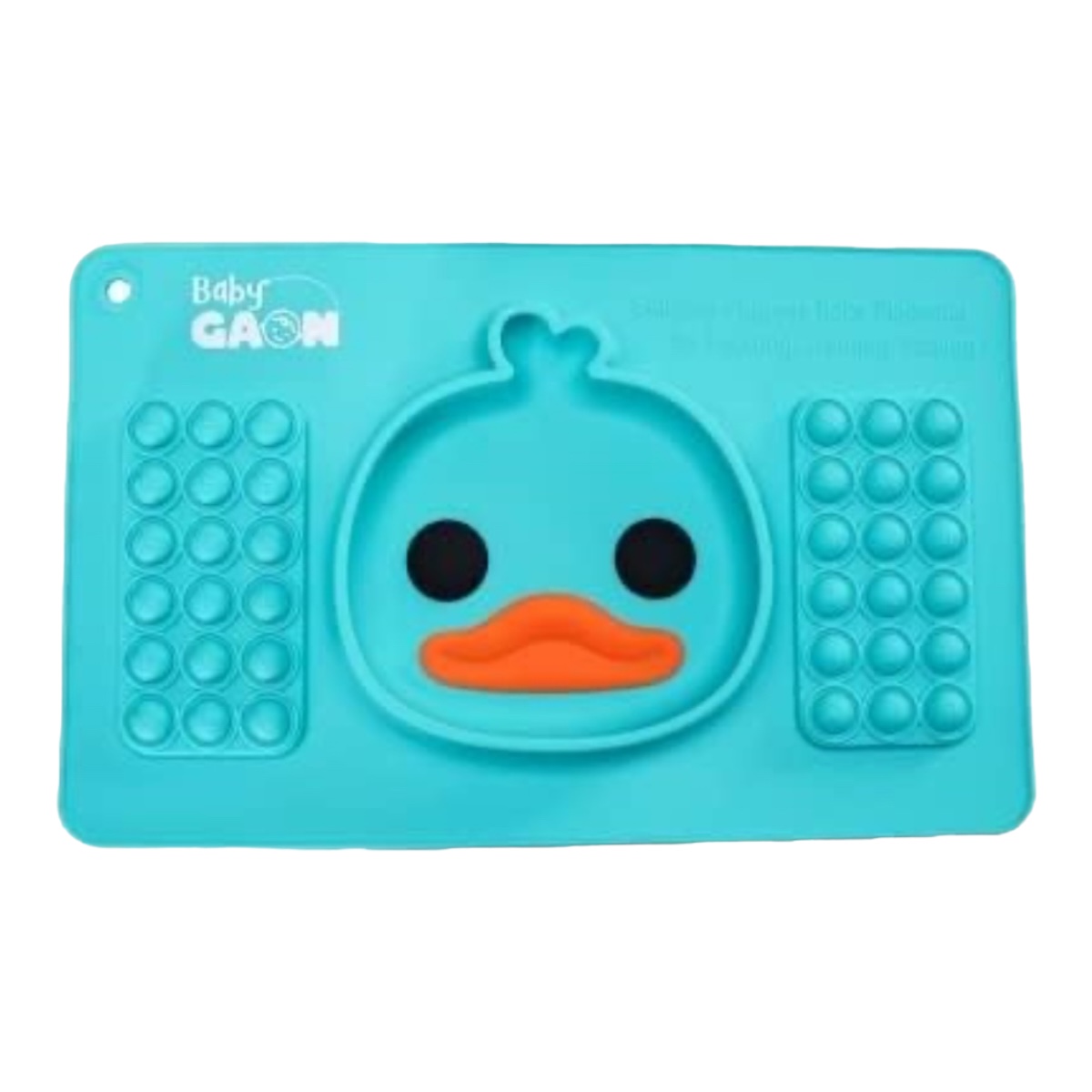 Plato Para Bebe De Silicona Antiderrapante Y Pop It.