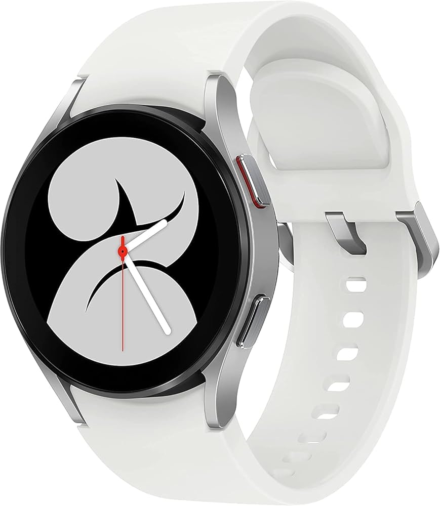 Samsung Galaxy Watch 4 Smartwatch 44MM con Monitor ECG para Salud, Fitness, Correr, ciclos de sueño, detección de caídas GPS Reacondicionado Blanco.