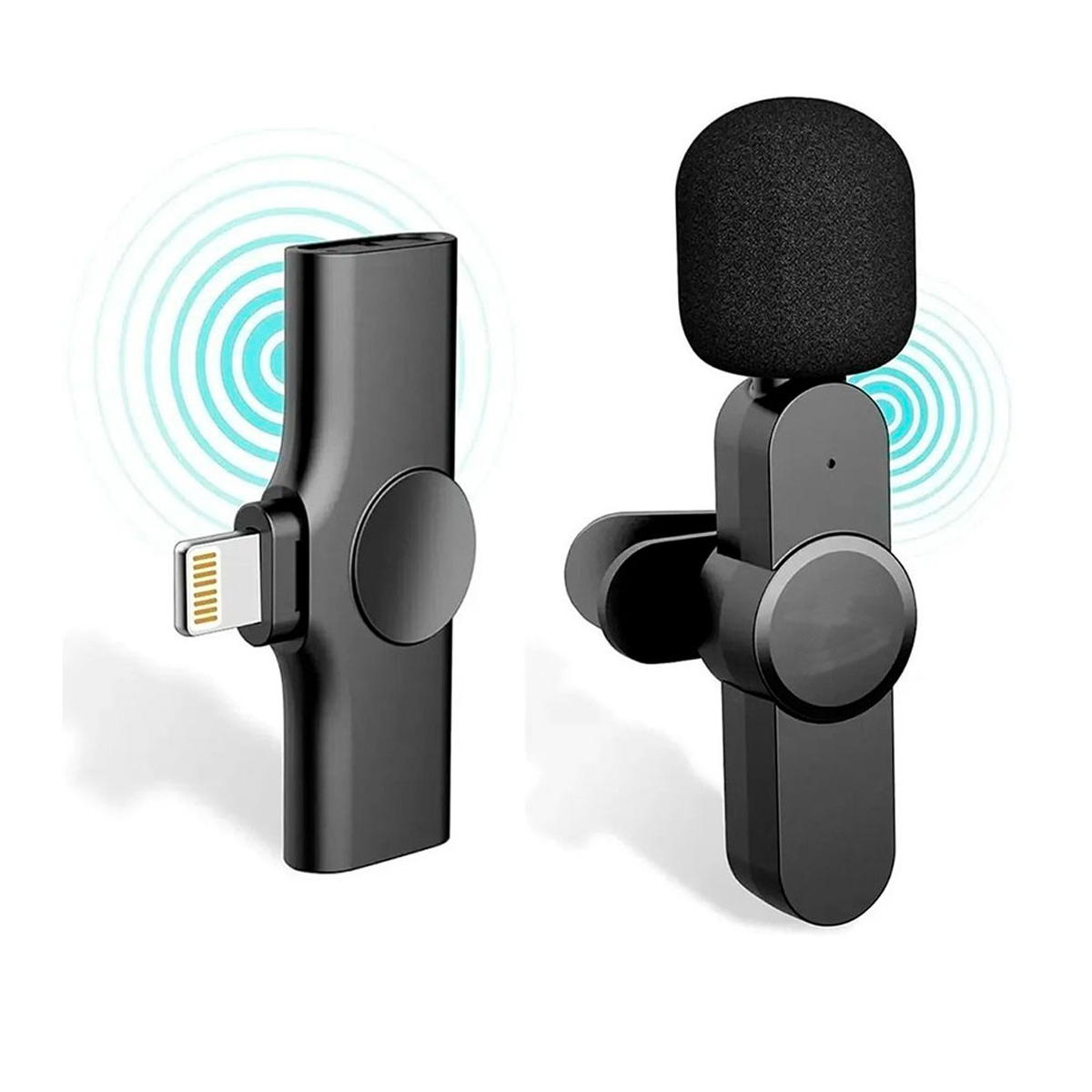 MicrOfono De Solapa InalAmbrico PortAtil Para iPhone iPad