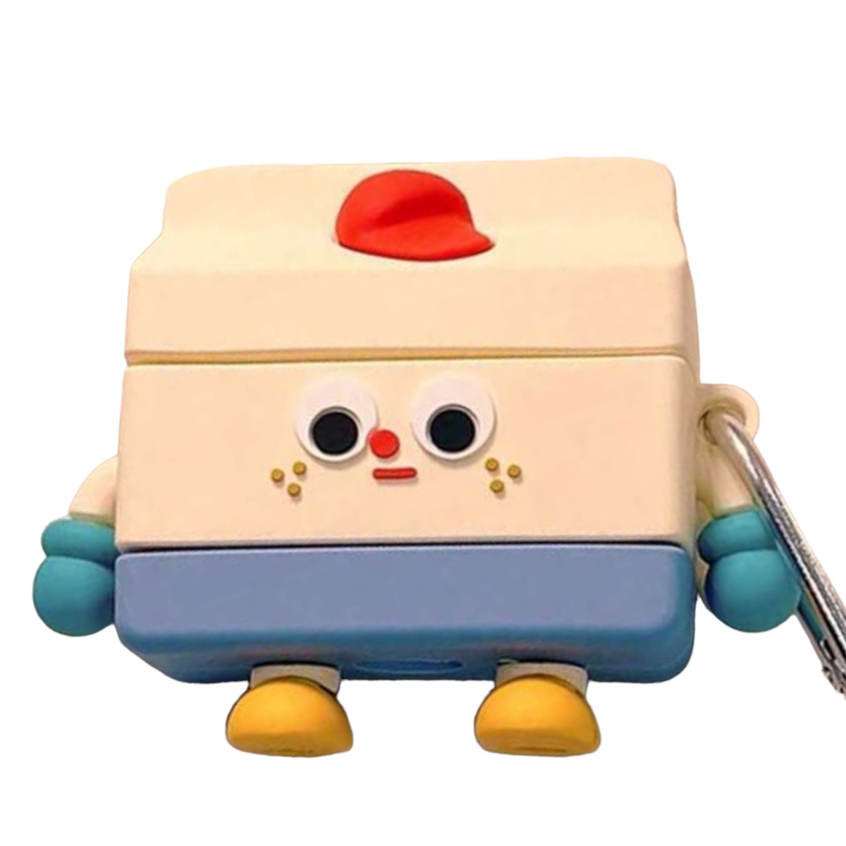 Carcasa Protectora Compatible Con AirPods Pro 2 da Generacion modelo Robot De Leche.