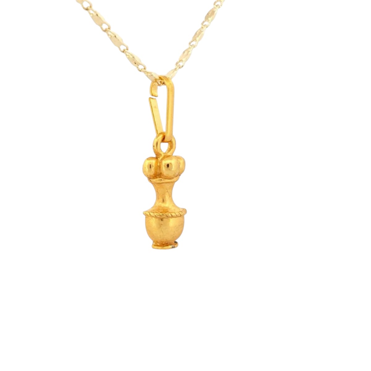 Dije Poporo Quimbaya Oro Precolombino Joyeria M De Leon.