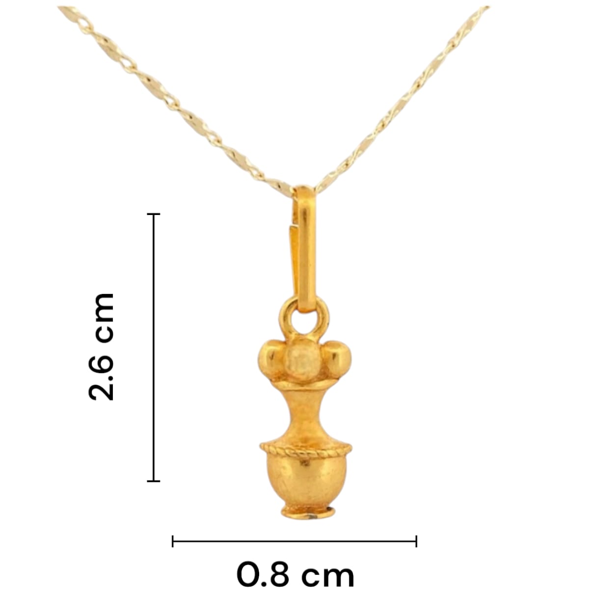 Dije Poporo Quimbaya Oro Precolombino Joyeria M De Leon.