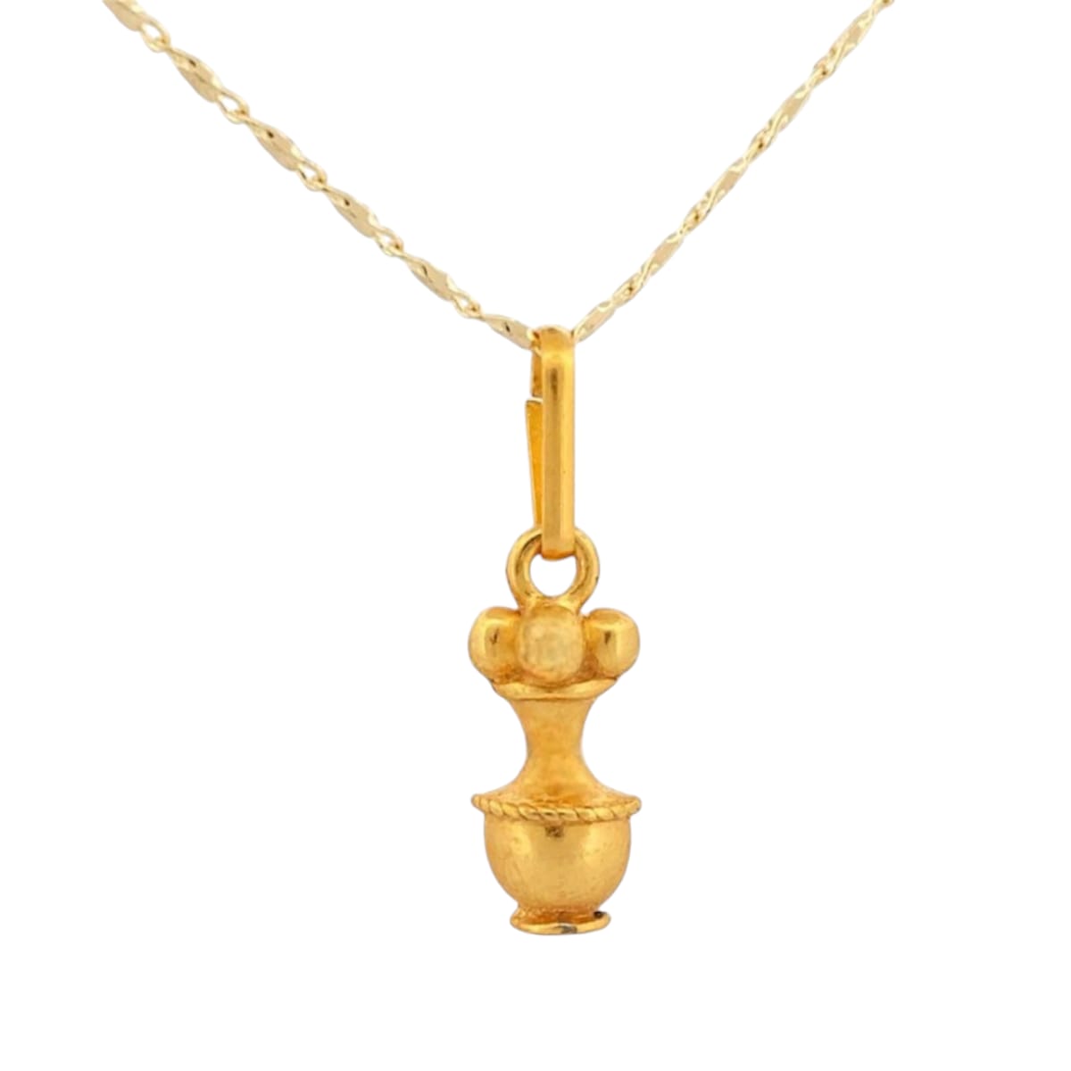 Dije Poporo Quimbaya Oro Precolombino Joyeria M De Leon.
