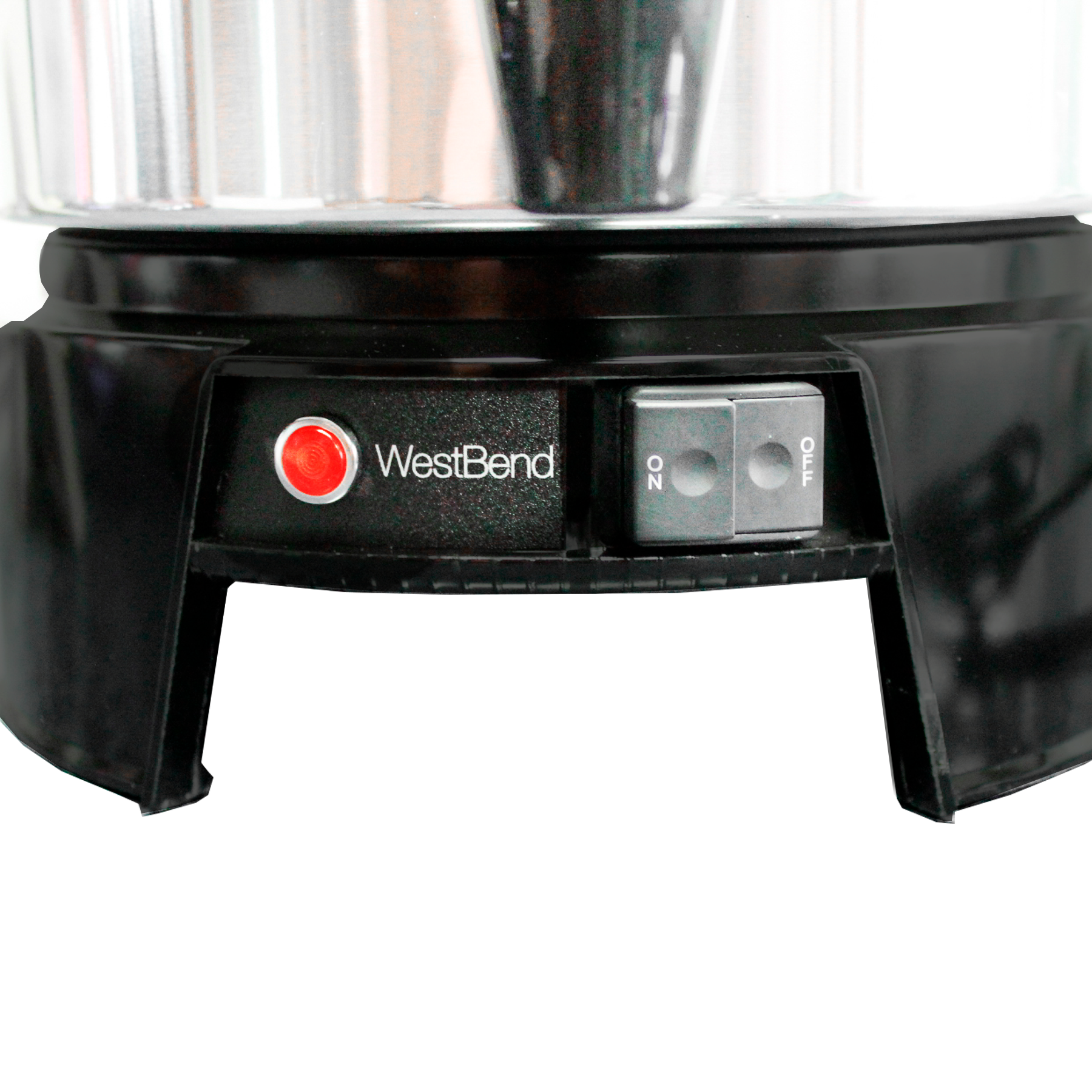 Cafetera Percoladora 100 Tazas de Grado Comercial en Aluminio West Bend 33600.