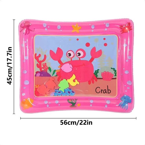 Cojín Agua Inflable Bebé Estimulació Temprana Alfombra Diseo.