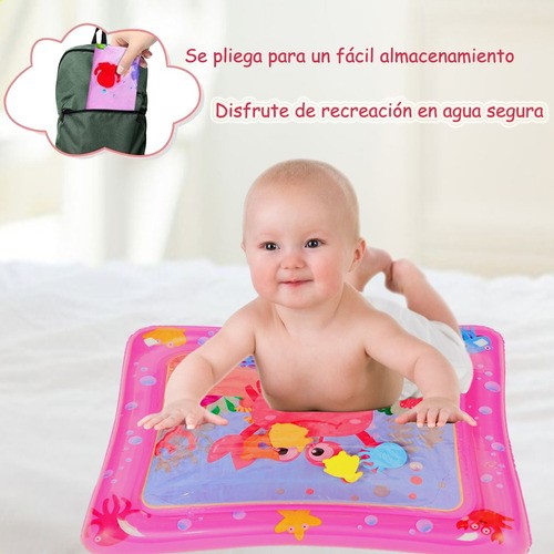Cojín Agua Inflable Bebé Estimulació Temprana Alfombra Diseo.